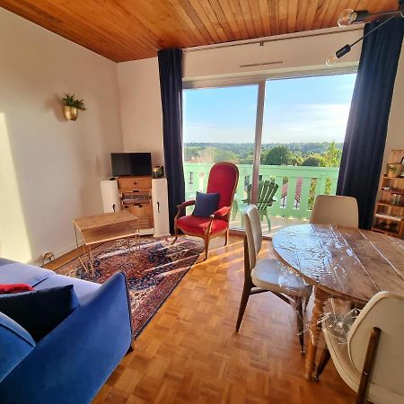 Studio avec superbe vue 5min à pied des Thermes Bagnoles de l'Orne Normandie Exterior foto
