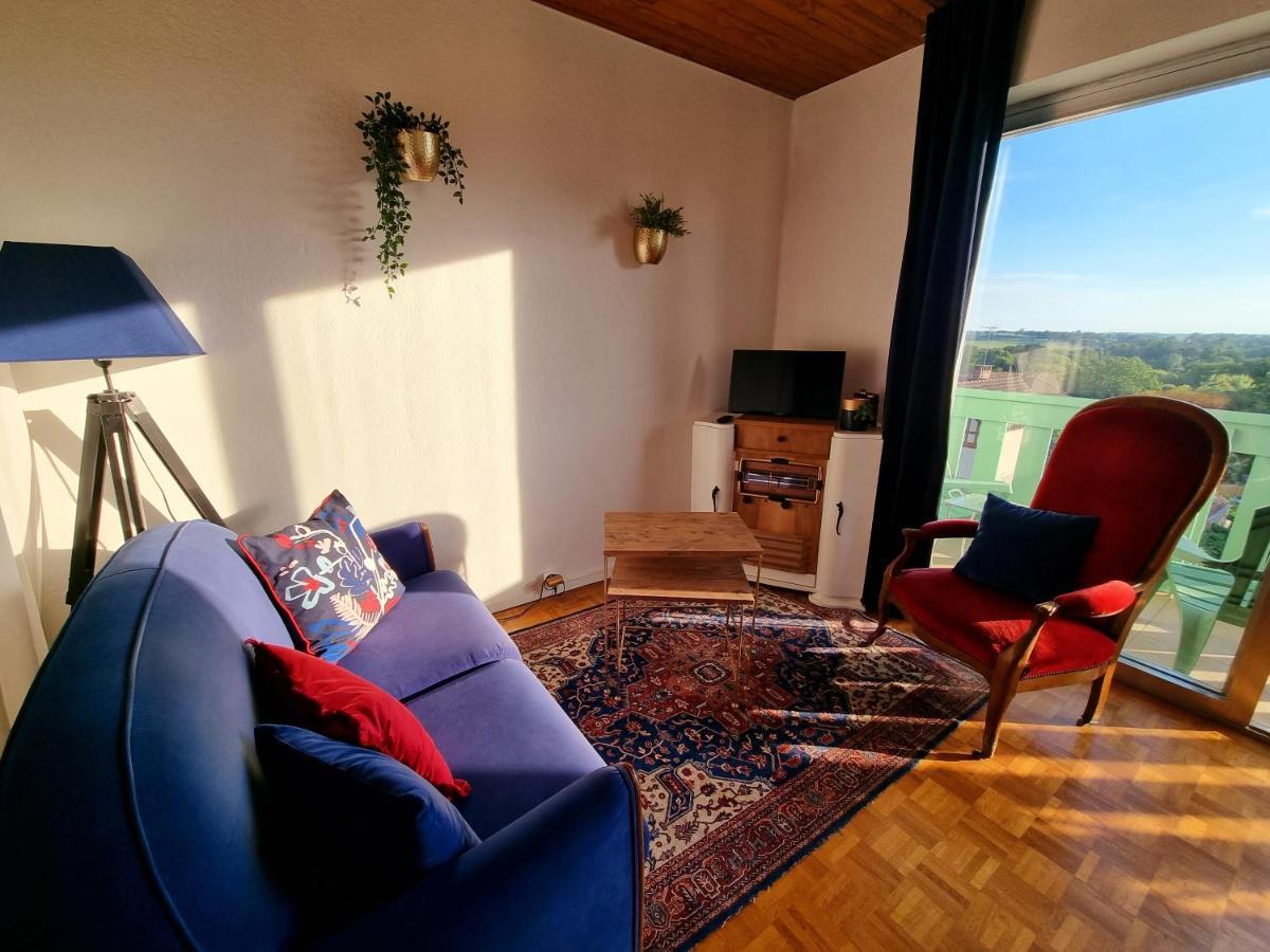 Studio avec superbe vue 5min à pied des Thermes Bagnoles de l'Orne Normandie Exterior foto