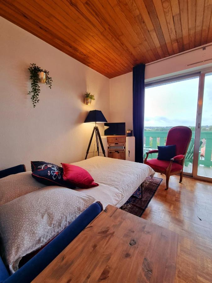 Studio avec superbe vue 5min à pied des Thermes Bagnoles de l'Orne Normandie Exterior foto
