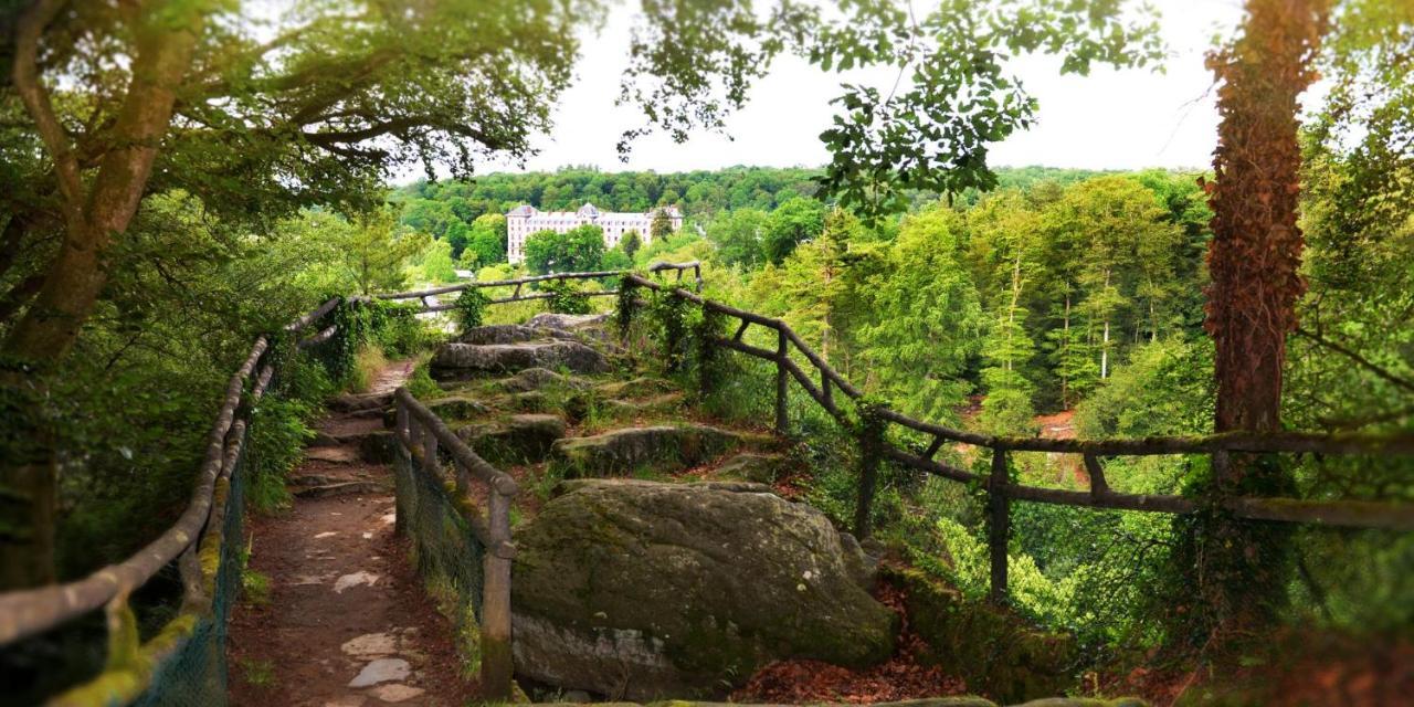 Studio avec superbe vue 5min à pied des Thermes Bagnoles de l'Orne Normandie Exterior foto